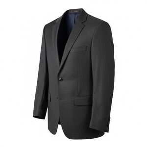 John Varvatos Blazer Sport Coat Modern Fit Gray Wool Blend 38R